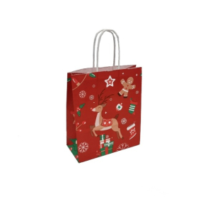 Paper bags - with twisted handles and design