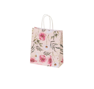 Paper bags - with twisted handles and design